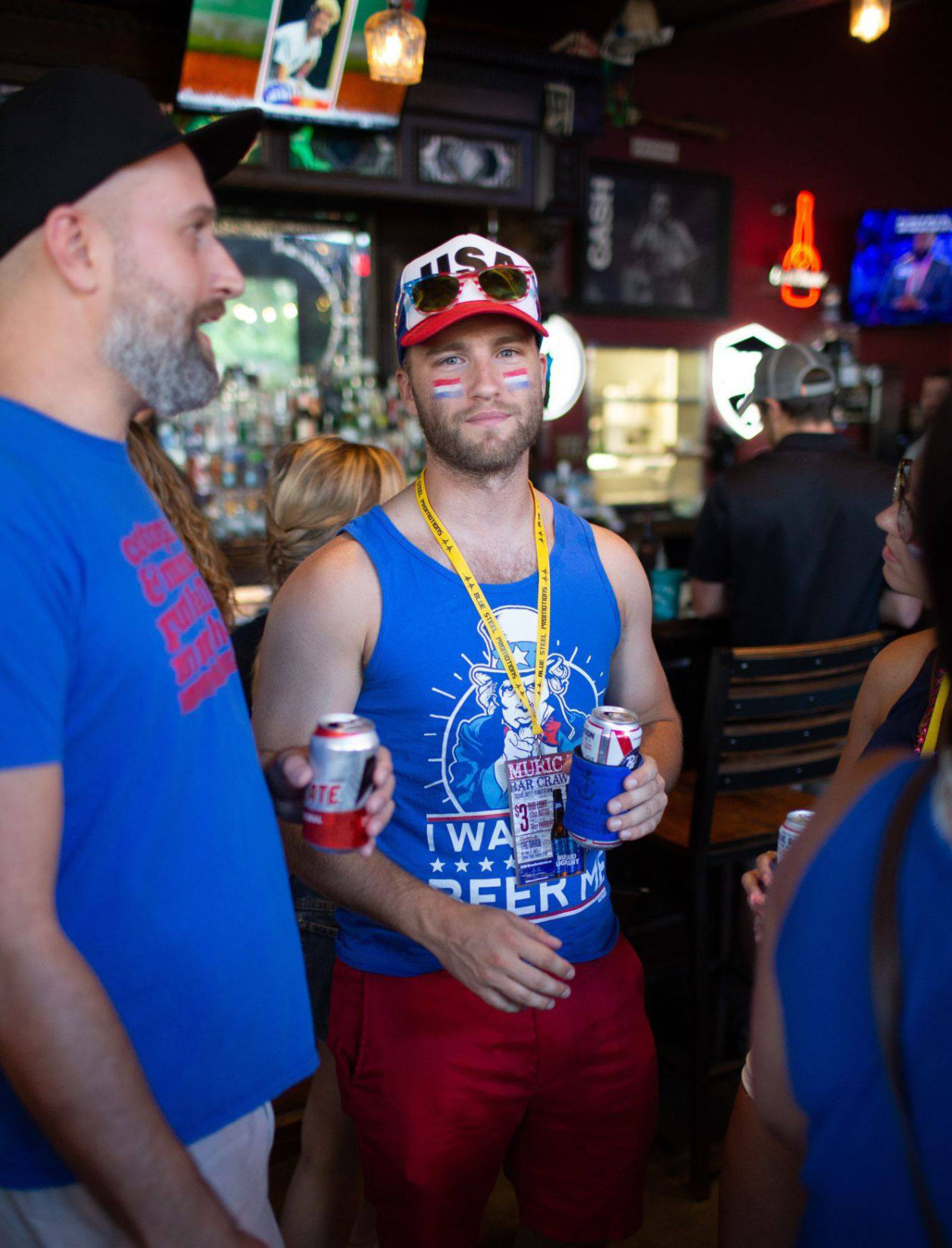 'Murica Bar Crawl dude